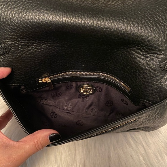 Tory Burch Black Leather Shoulder bag clutch - Picture 4 of 8
